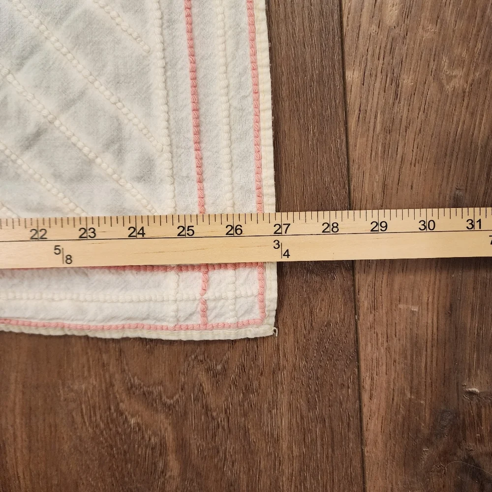 Vintage Chenille Lovebird Bath Mat Rug Wall Hanging Table Runner 1950s 1960s